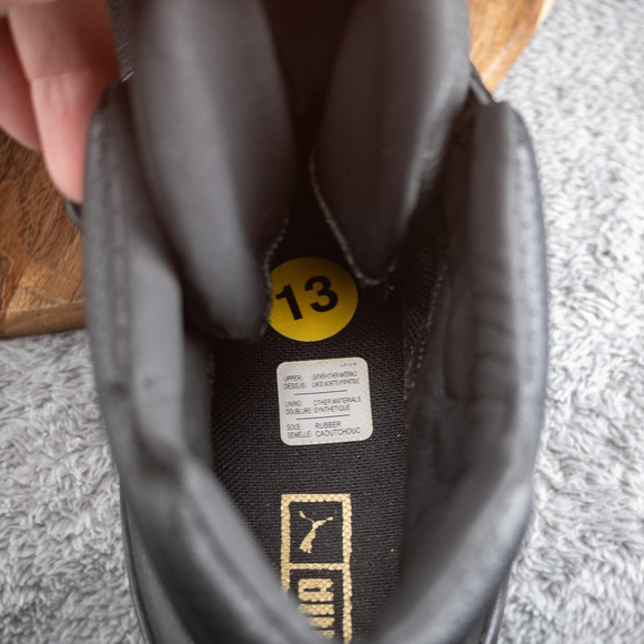 Puma Apex L Mens Team Gold Black/Gold Strap Mens Size 13 - Picture 5 of 9